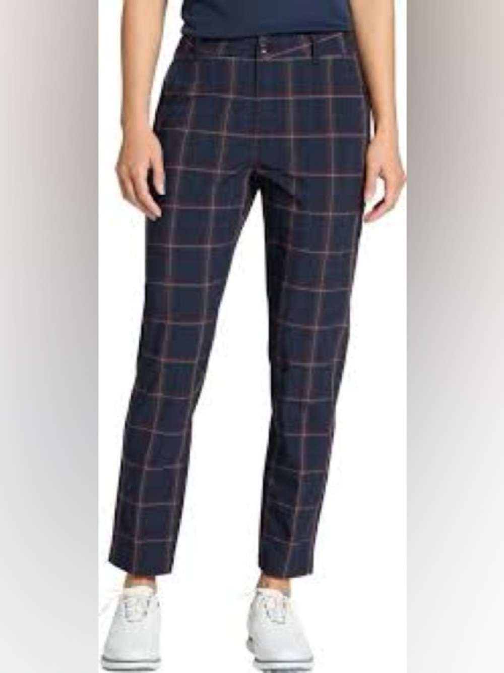 Walter Hagen Women’s Clubhouse Traditional Plaid Ankle Golf Pants